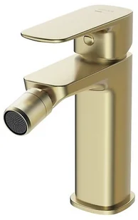 Cersanit Bateria bidetowa złota Larga - Baterie umywalkowe - miniaturka - grafika 2