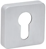 Szyldy i rozety - VDS ROZETA PROSTOKĄTNA WKŁADKA KOLOR CHROM SZCZOTKOWANY R71 49-0203 - miniaturka - grafika 1