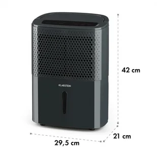 Osuszacz powietrza Klarstein DryFy10 (DXJ2-DryFy-10-grey) - Domowe osuszacze powietrza - miniaturka - grafika 10