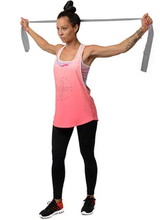 HMS Taśma pilates TP01 0,75x150x1500mm szara - 27312-uniw - Gumy, taśmy, ekspandery - miniaturka - grafika 4