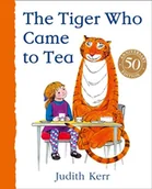 Obcojęzyczne książki dla dzieci i młodzieży - Judith Kerr The Tiger Who Came to Tea Board book) - miniaturka - grafika 1