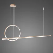 Lampy sufitowe - Altavola Design Lampa wisząca Nowoczesna lampa wisząca ledowa do łazienki Altavola Led shape LA087/PX_3k_copper LA087/PX_40_3k_copper - miniaturka - grafika 1