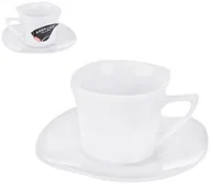 Filiżanki - Filiżanka porcelanowa  + podstawka 0,1L BILY 127000 - miniaturka - grafika 1