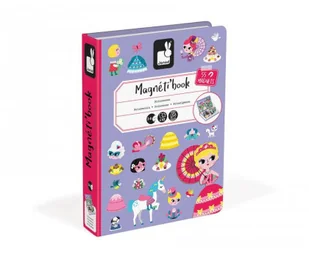 Janod Magnetyczna układanka Księżniczki - Układanki dla dzieci - miniaturka - grafika 2