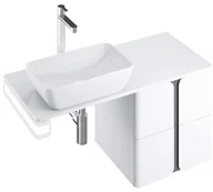 Blaty meblowe i parapety okienne - Ravak Balance Blat 120x46,5 cm biały X000001372 - miniaturka - grafika 1