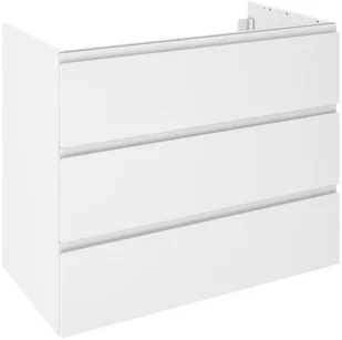 SENSEA Szafka pod umywalkę Remix Biały Mat 90 Sensea - Szafki łazienkowe - miniaturka - grafika 2