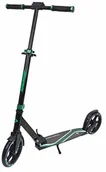 Hulajnogi - Schildkröt City Scooter Street Master 510001 hulajnoga z kółkami, 200 mm, wysokiej jakości aluminiowa hulajnoga, duża deska, składana, idealna dla dzieci i dorosłych, kolor: zielony - miniaturka - grafika 1