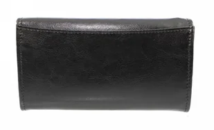 CRIS-POL (PL) Elegancki Portfel Damski Skórzany CRIS-POL(PL) Skóra Licowa 16,5 cm Klamra Wewnątrz + Klapka - Portfele - miniaturka - grafika 7