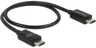 Delock Kabel USB Przewód do współdzielenia Micro USB-B męską Micro USB-B męską O (83570) - Kable USB - miniaturka - grafika 5