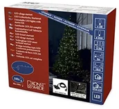 Pozostałe oświetlenie - Konstsmide Micro LED kompaktowy system Basis-Set: wtyczka (łańcuch świetlny, transformator i połączenia do 4 łańcuchy), 100 ciepłe białe diody, 31 V elektroniczny transformator na zewnątrz, czarny kab 3956-107 - miniaturka - grafika 1