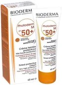 Kremy do twarzy z filtrem - Bioderma Photoderm SPF50+ M SPF50+ ochronny krem tonujący zapobiegający powstawaniu przebarwień 40ml - miniaturka - grafika 1
