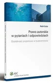 Prawo - Prawo autorskie w pytaniach i odpowiedziach. Działalność projektowa w budownictwie - miniaturka - grafika 1