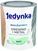 Farby zewnętrzne - Jedynka D&p- farba, matowa zielona jasna 0.7l - miniaturka - grafika 1