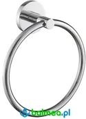 Akcesoria łazienkowe - Franke Pojedynczy pierścień na ręcznik ze stali nierdzewnej FIRMUS FIRX104HP - miniaturka - grafika 1