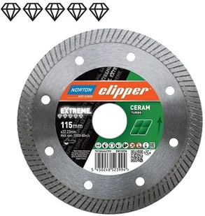 NORTON Clipper / Akcesoria / Akcesoria do przecina Tarcza diamentowa Clipper Extreme Ceramic Turbo 230 mm (25,4 mm) 70184627653 - Tarcze do pił - miniaturka - grafika 3