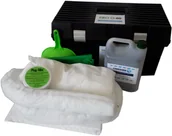 Sprzęt ratunkowy - Producent Green Service Zestaw Ratunkowy Olejowy Eko O60-E, Chłonność 18 L. Biały 18 L. - miniaturka - grafika 1