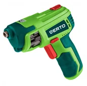 Wiertarko-wkrętarki akumulatorowe - Verto Wkrętak akumulatorowy 3.6V, Li-Ion/1.5Ah, podajnik rewolwerowy TOP-50G139 - miniaturka - grafika 1