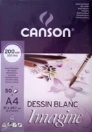 Podobrazia, bloki, papiery - Canson BLOK DO RYSUNKU I AKWARELI IMAGINE 200G A2 50ARK 200006003 - miniaturka - grafika 1
