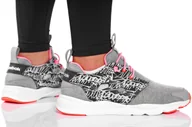 Buty sportowe damskie - Reebok Furylite Graphic BD2419 szary - miniaturka - grafika 1