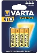 Baterie i akcesoria - Varta 4 baterie AA - Mignon Superlife ZK - miniaturka - grafika 1