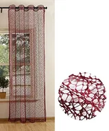 Zasłony - Gardinenbox Zasłona z oczkami, jednokolorowa, przezroczysta, dekoracyjna, 203522, 1 szt. 245 x 140 - miniaturka - grafika 1