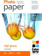 Papier do drukarek - ColorWay High Glossy Photo Paper A4 230g/m 100 sheets PG230100A4 - miniaturka - grafika 1