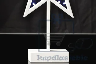 Nexos Gwiazdka dekoracyjna 20 LED chłodna biel - Oświetlenie świąteczne - miniaturka - grafika 2