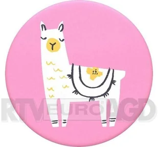 PopSockets Uchwyt  Popsockets Lama Glama Snow White 800945 - Uchwyty samochodowe do telefonów - miniaturka - grafika 4