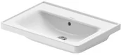 Umywalki - Duravit D-Neo Umywalka meblowa 65x48 cm bez otworu na baterię biała Alpin 2367650060 - miniaturka - grafika 1