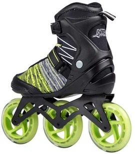 Nils EXTREME NA1206 CZARNO-ZIELONE ROZM 44 ŁYŻWOROLKI EXTREME (16-10-025) - Rolki - miniaturka - grafika 4