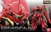 Figurki kolekcjonerskie - Bandai Gunpla, figurka Gundam MSN-06S Sinanju RG 1/144 - miniaturka - grafika 1
