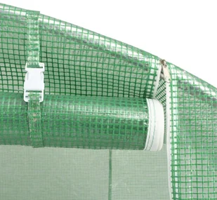 vidaXL Szklarnia ogrodowa, stalowa konstrukcja, 36 m, 1200x300x200 cm - Szklarnie ogrodowe - miniaturka - grafika 8