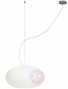 Casablanca Lampa wisząca AIH, 28 cm, biała błyszcząca - Lampy sufitowe - miniaturka - grafika 3