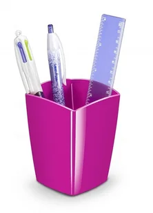 CEP Pojemnik na długopisy Pro Gloss, polistyren, różowy C530G-13 - Przyborniki na biurko - miniaturka - grafika 5