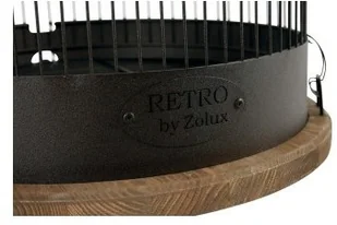 Zolux Klatka Retro Marthe śr 45 dla ptaków czarna 24716-uniw - Klatki i wyposażenie dla ptaków - miniaturka - grafika 3