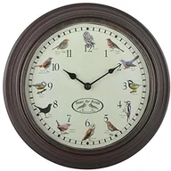 Zegary - Unbekannt Zegar ścienny z ptakiem gezwitscher - miniaturka - grafika 1