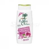 Kosmetyki do kąpieli - Le Petit Olivier Kremowy żel pod prysznic Róża 500ml - miniaturka - grafika 1