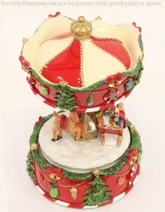 Pigmejka Karuzela z pozytywką Pigmejka Karuzele Pozytywki, 17x10x10 cm - Pozostałe akcesoria świąteczne - miniaturka - grafika 10
