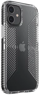 Speck Presidio Perfect-Clear with Grips - Etui iPhone 12 Mini z powłoką MICROBAN (Clear) 138481-5085 - Etui i futerały do telefonów - miniaturka - grafika 2