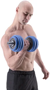 HMS Sztangielki gumowane SGG30 BAR 30kg - HMS 1009615 - Sztangi - miniaturka - grafika 12