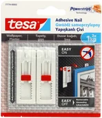 Taśmy klejące - TESA Gwóźdź samoprzylepny na tapety regulowany do 1kg 2szt. - miniaturka - grafika 1