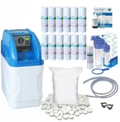 Akcesoria hydrauliczne - Zmiękczacz wody - 10L, sól, test, wkłady - miniaturka - grafika 1