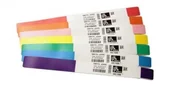 Papier do drukarek - Zebra Opaska identyfikacyjna foliowa Zebra Z-Band Splash 25,4x254 mm (niebieska) 10012718-3 - miniaturka - grafika 1