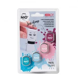 Colop Poduszka do automatu LITTLE NIO kolory podstawowe 4szt. /154815/ /NIL099/ CL659-NIL99 - Tusz do pieczątek - miniaturka - grafika 2