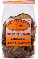 Witaminy i odżywki dla gryzoni - HERBAL PETS CHIPSY GRUSZKA 75g - miniaturka - grafika 1