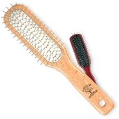 Kosmetyki do stylizacji włosów - Top Choice Top Choice szczotka drewniana wąska - miniaturka - grafika 1