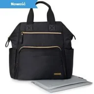 Torby i organizery dla mam - Skip Hop plecak main frame wide Open Black - miniaturka - grafika 1
