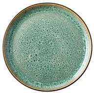 Talerze - Bitz Bitz GASTRO Talerz Płaski 17 cm 6 Szt. Czarny - Środek Zielony 14110 - miniaturka - grafika 1