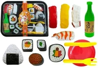 Zabawy w naśladowanie dorosłych - Import LEANToys Dziecięcy Zestaw do Sushi Sztućce - miniaturka - grafika 1