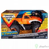 Zabawki zdalnie sterowane - Spin Master Pojazd RC MONSTER JAM RC 1:15 El Toro Loco - miniaturka - grafika 1